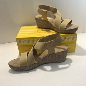 Italian Shoemaker Kellis Tan Sandles